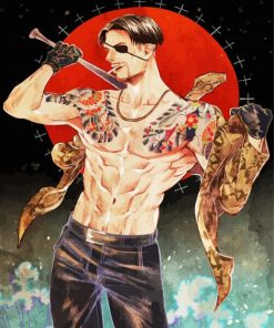 Majima Yakuza diamond painting