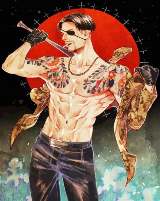 Majima Yakuza diamond painting