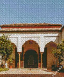 Malaga Alcazaba diamond painting