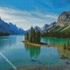 Maligne Lake diamond painting