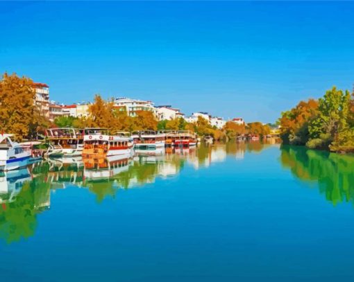 Manavgat River Diamond Paintings