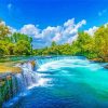 Manavgat Waterfall Antalya Diamond Paintings