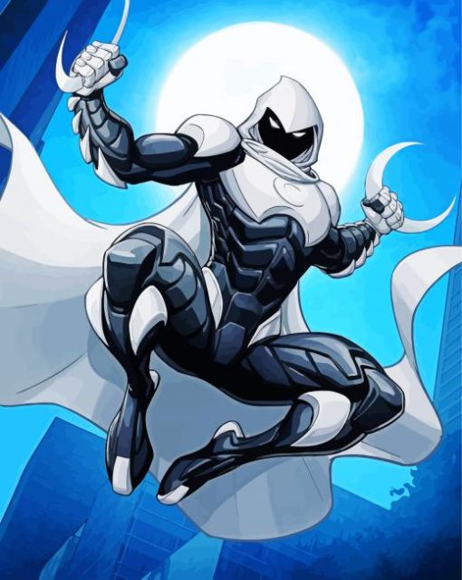 Marvel Moon Knight Hero Diamond Paintings