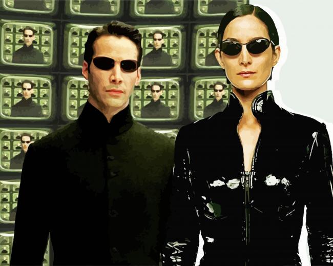 Matrix Characters Diamond Paintings