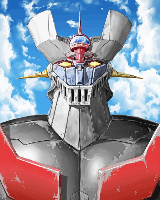 Mazinger Robot Diamond Paintings