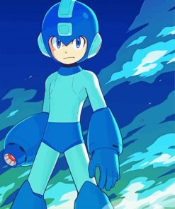 Mega Man Cartoon Diamond Paintings