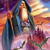 Merlin Wizard diamond painting