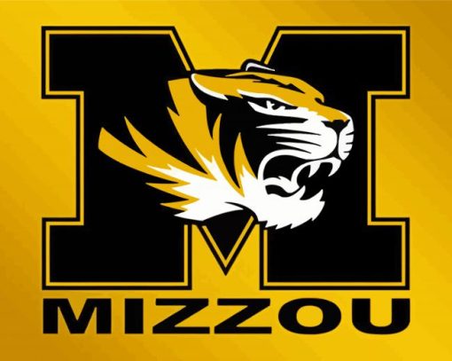 Mizzou Football Team Logo Diamond Paintings