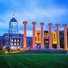 Mizzou University Of Missouri Diamond Paintings