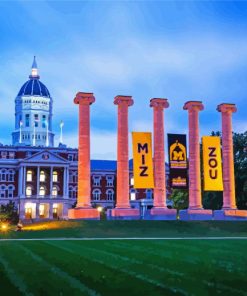 Mizzou University Of Missouri Diamond Paintings