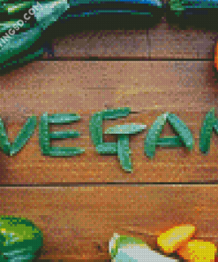 Vegan Day Diamond Paintings