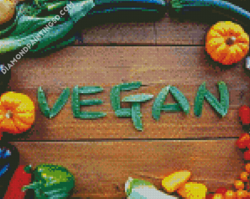 Vegan Day Diamond Paintings