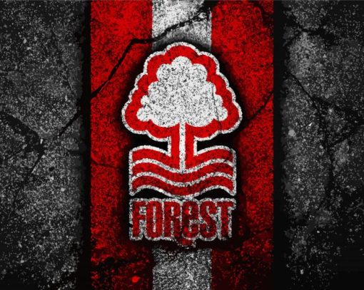 Nottingham Forest Football Club Logo Diamond Paintings