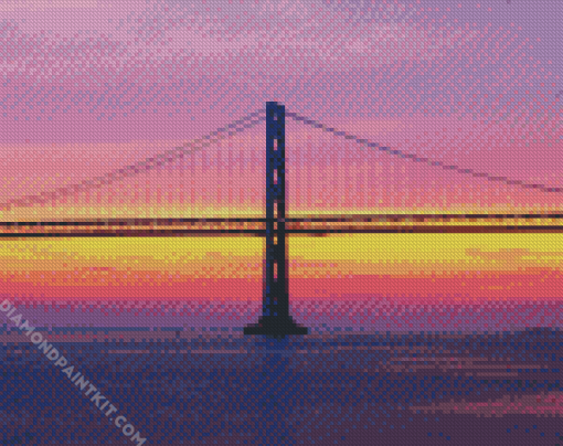 Oakland Bay Bridge Diamond Paintings