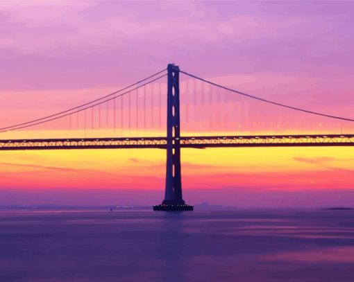 Oakland Bay Bridge Diamond Paintings