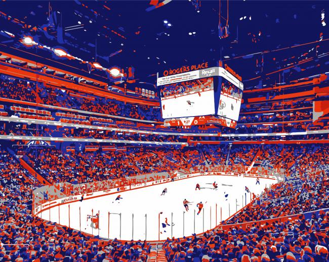 Oilers Match Diamond Paintings