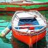 Old Fishing Boat Diamond Paintings