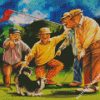 Old Men In Golf diamond painting