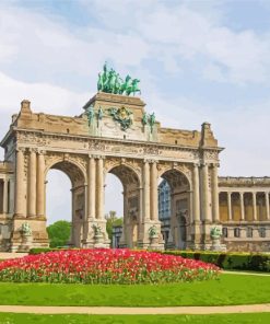 Parc Du Cinquantenaire Bruxelles Diamond Paintings