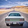 Plymouth Roadrunner On Road Diamond Paintings