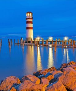 Podersdorf Lighthouse Austria diamond painting