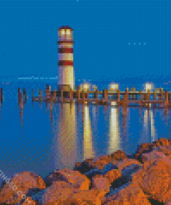 Podersdorf Lighthouse Austria diamond painting