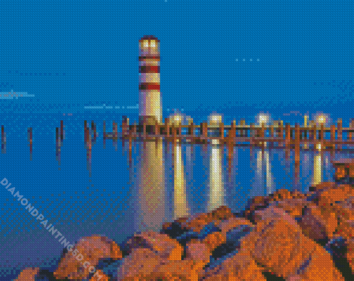 Podersdorf Lighthouse Austria diamond painting