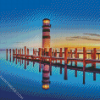 Podersdorf Lighthouse In Austria diamond painting