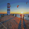 Podersdorf Lighthouse Neusiedl Am See diamond painting