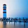 Podersdorf Lighthouse Am See Austria diamond painting