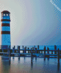 Podersdorf Lighthouse Am See Austria diamond painting