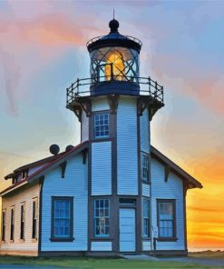 Point Cabrillo Lighthouse Museum Diamond Paintings