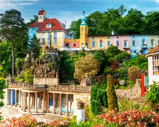 Portmeirion Village Diamond Paintings