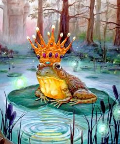 Princess Frog Diamond Paintings