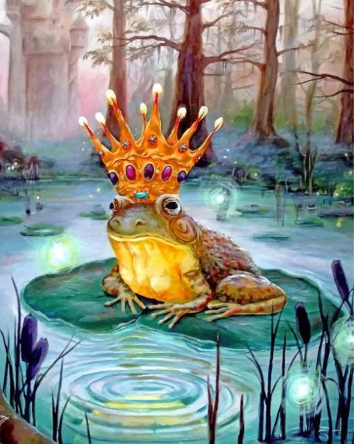 Princess Frog Diamond Paintings