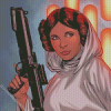 Princess Leia Organa diamond painting