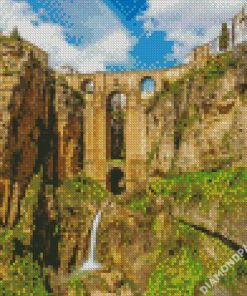 Puente Nuevo Ronda Spain diamond painting