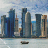 Qatar Buildings Diamond Paintings