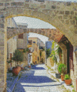 Rhodes Town Diamond Paintings