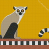 Ring Tailed Lemur diamond painting