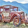 Rusty Ford Model T Diamond Paintings