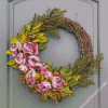 Adorable Door Wreaths Diamond Paintings