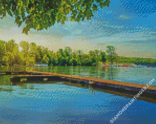 Aesthetic Lake Wallenpaupack Diamond Paintings