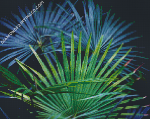 Aesthetic Palm Frond Diamond Paintings