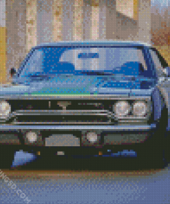 Aesthetic Plymouth Roadrunner Diamond Paintings