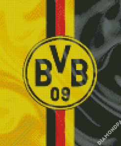 Borussia Dortmund Flag Diamond Paintings