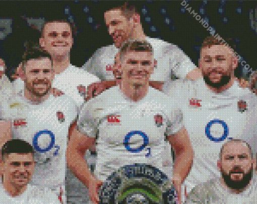 England Natonal Rugby Champion Diamond Paintings