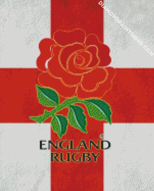 England National Rugby Logo Diamond Paintings