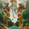 Fantasy Garden Of Eden Diamond Paintings