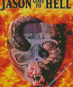 Jason Goes To Hell Diamond Paintings